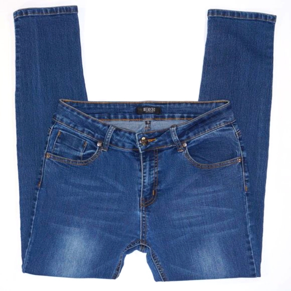 BEE & CeCi Ankle Skinny Jeans EUC size Juniors 13